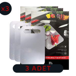 Çelik Doğrama Tahtası x 3 Adet