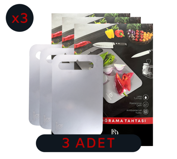 Çelik Doğrama Tahtası x 3 Adet